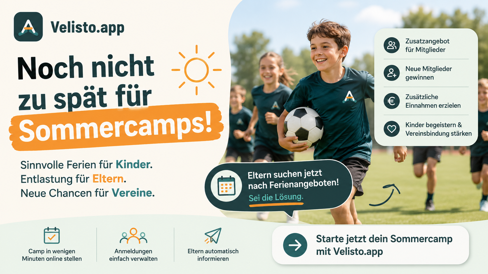 Noch nicht zu spät: Warum sich ein Sommercamp auch jetzt noch lohnt